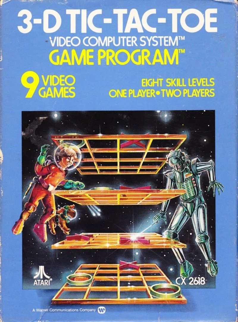 3-D Tic-Tac-Toe (A2600)