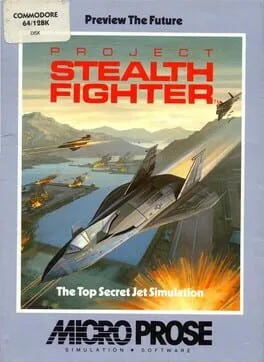 Project Stealth Fighter (C64)