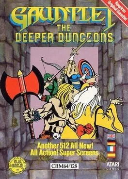 Gauntlet: The Deeper Dungeons (C64)