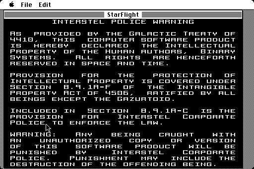 Starflight (AMIGA)