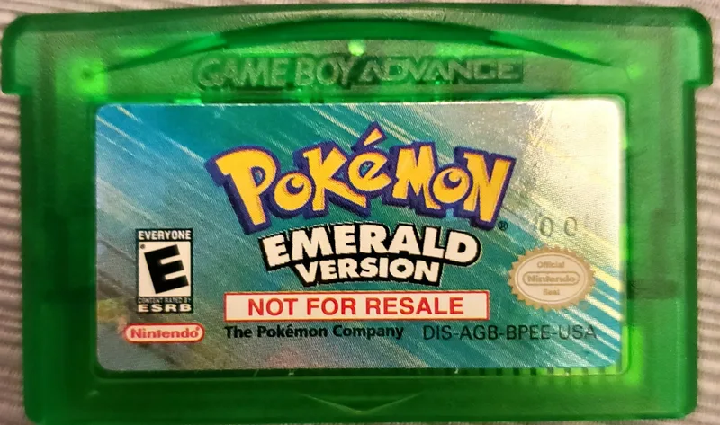 Pokemon Emerald not for resale (GBA)