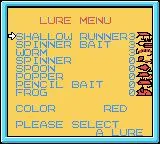 Black Bass: Lure Fishing (GBC)