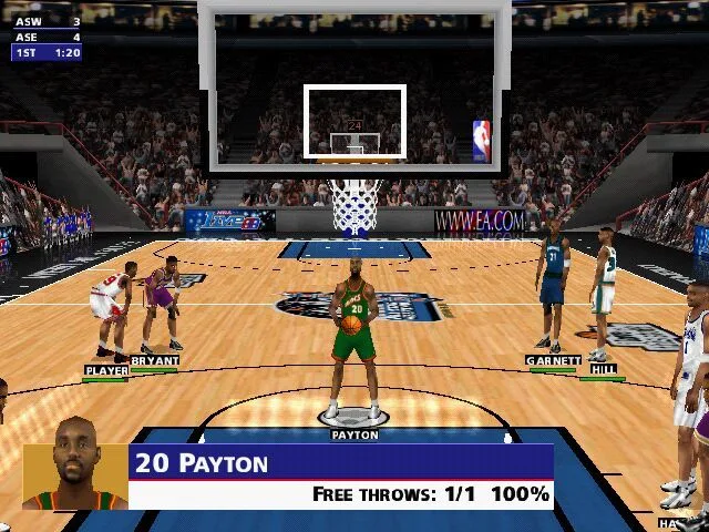 NBA Live 99 (N64)