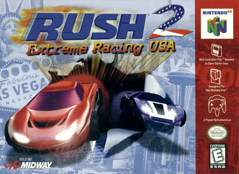 Rush 2: Extreme Racing USA (N64)