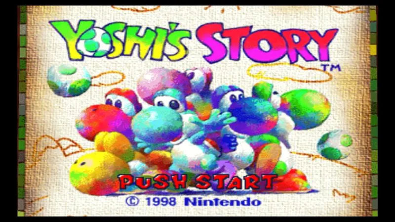 Yoshi's Story (1997) (N64)