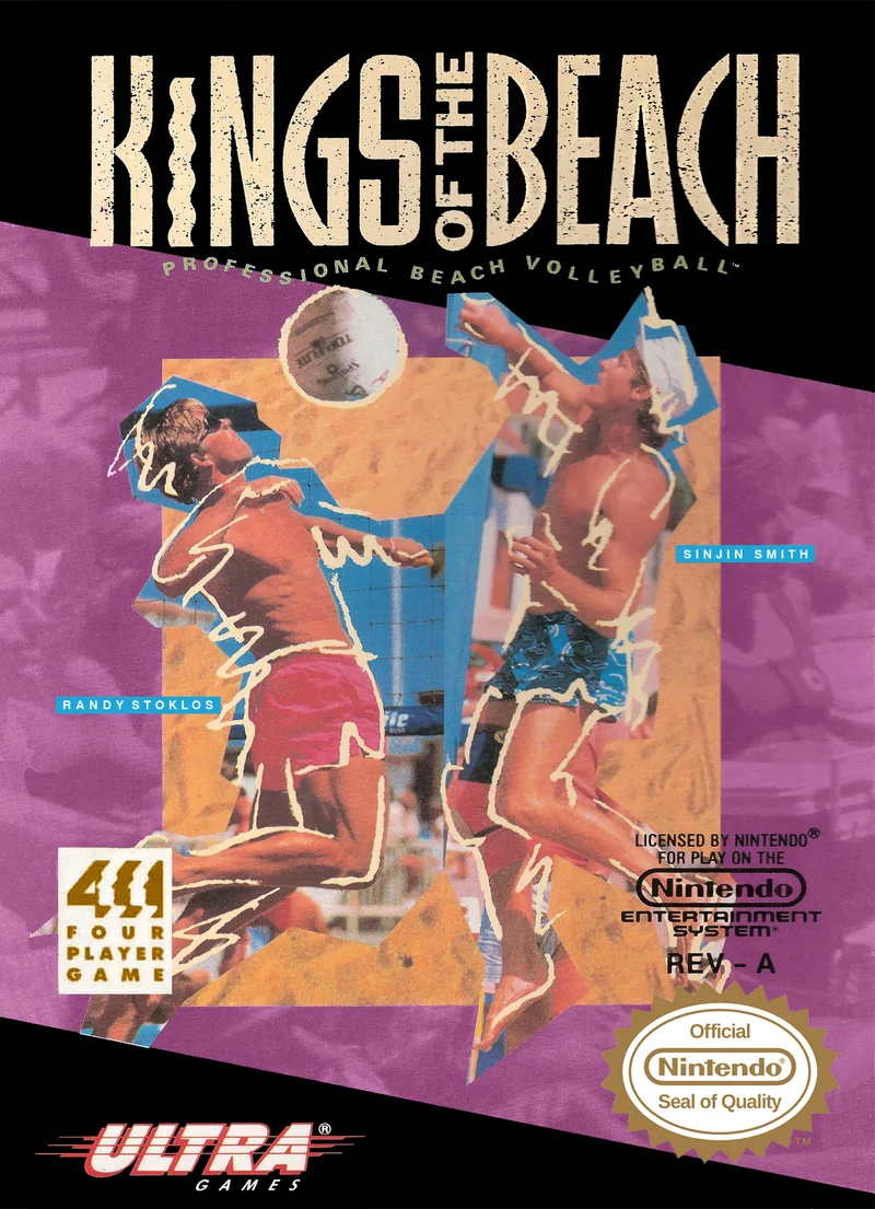 Kings of the Beach - Professional Beach Volleyball (NES)
