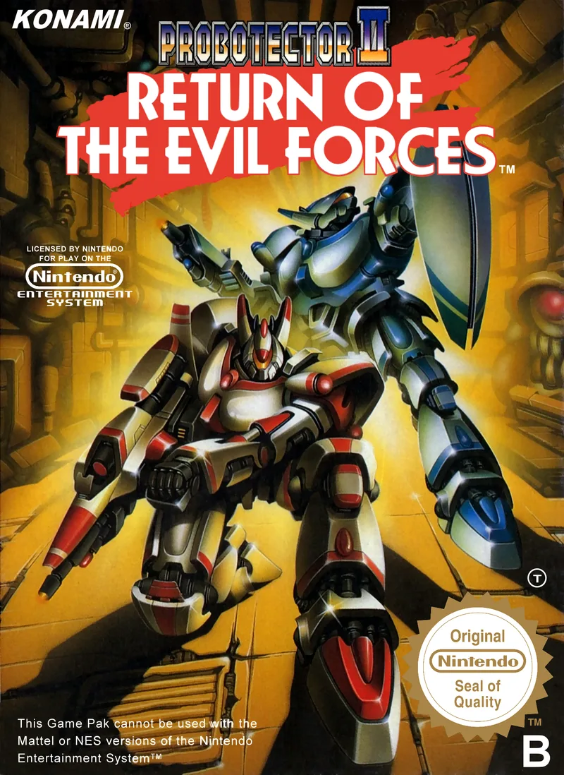 Probotector II: Return of the Evil Forces (NES)