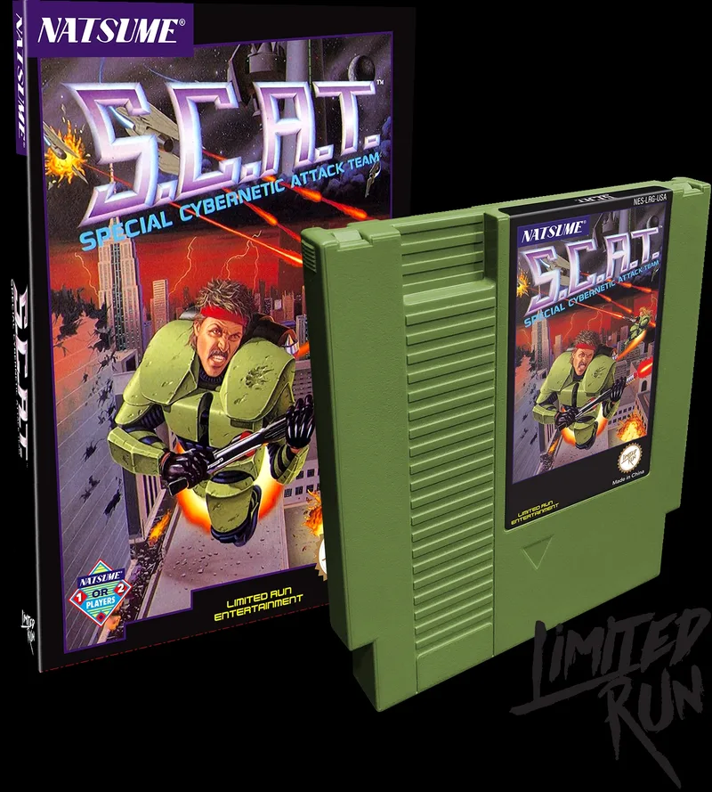S.C.A.T.: Special Cybernetic Attack Team [Limited Run] (NES)