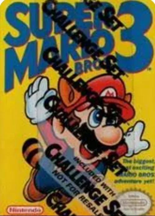 Super Mario Bros. 3 (Challenge Set Not For Resale)