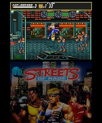 3D Streets of Rage (3DS)