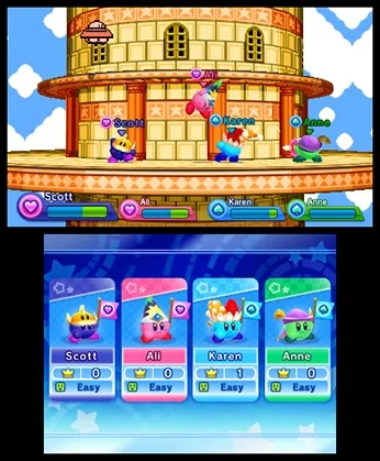 Kirby Fighters Deluxe