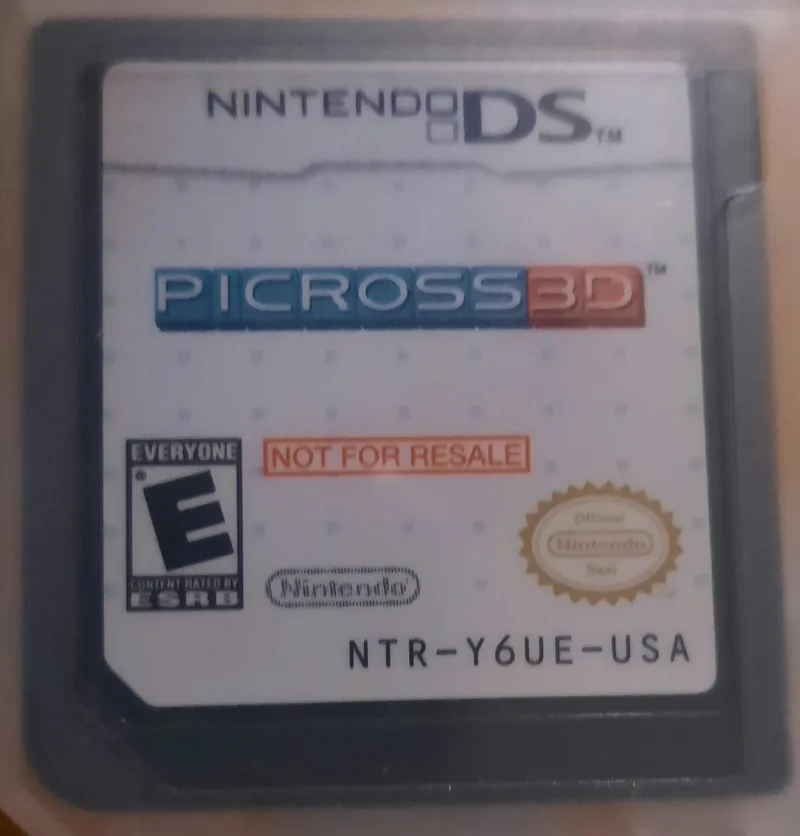 Picross 3D [Not For Resale]