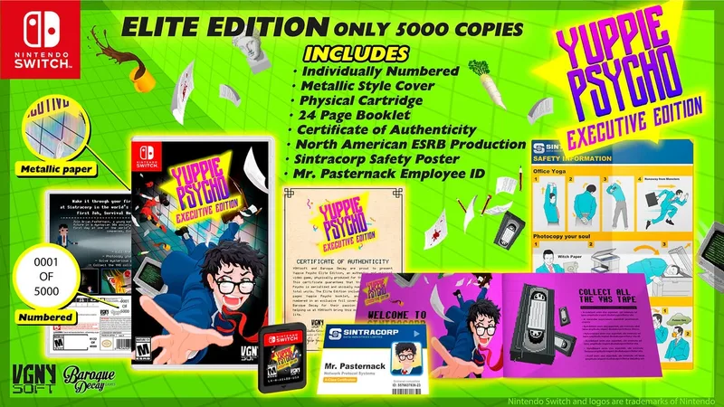 Yuppie Psycho: Executive Edition (Elite Edition) (NSW)