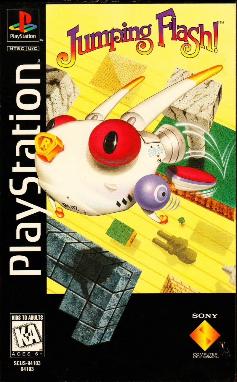Jumping Flash! [Long Box] (PS1)