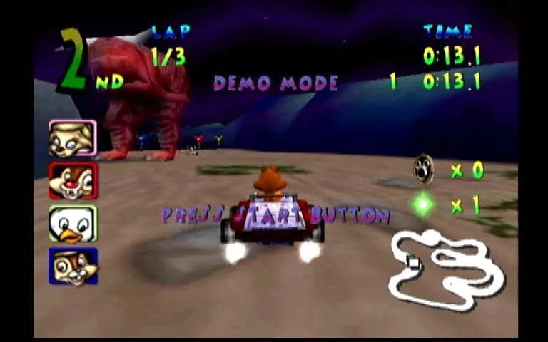 Walt Disney World Quest: Magical Racing Tour (PS1)