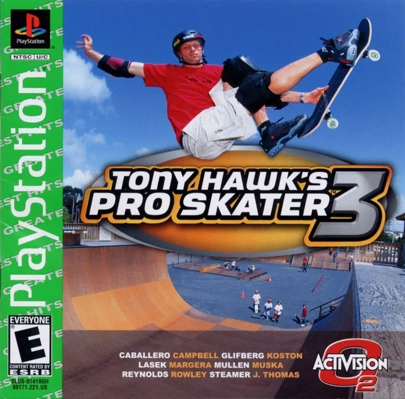 Tony Hawk's Pro Skater 3 [Greatest Hits] (PS1)