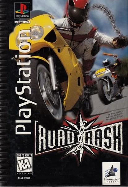 Road Rash [Long Box] (PS1)