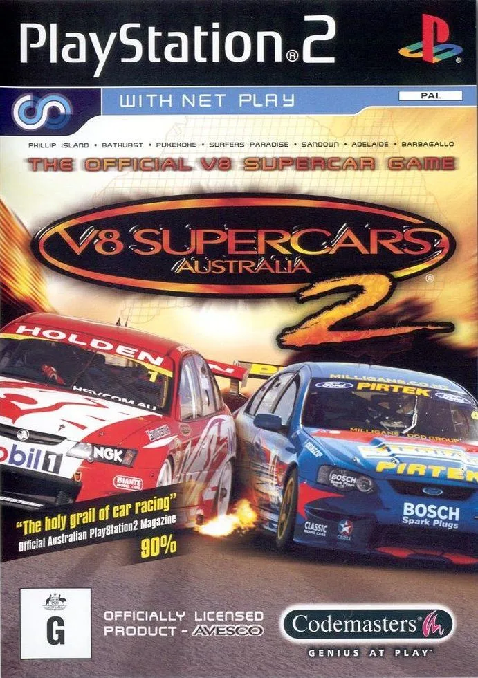 V8 Supercars 2 (PS2)