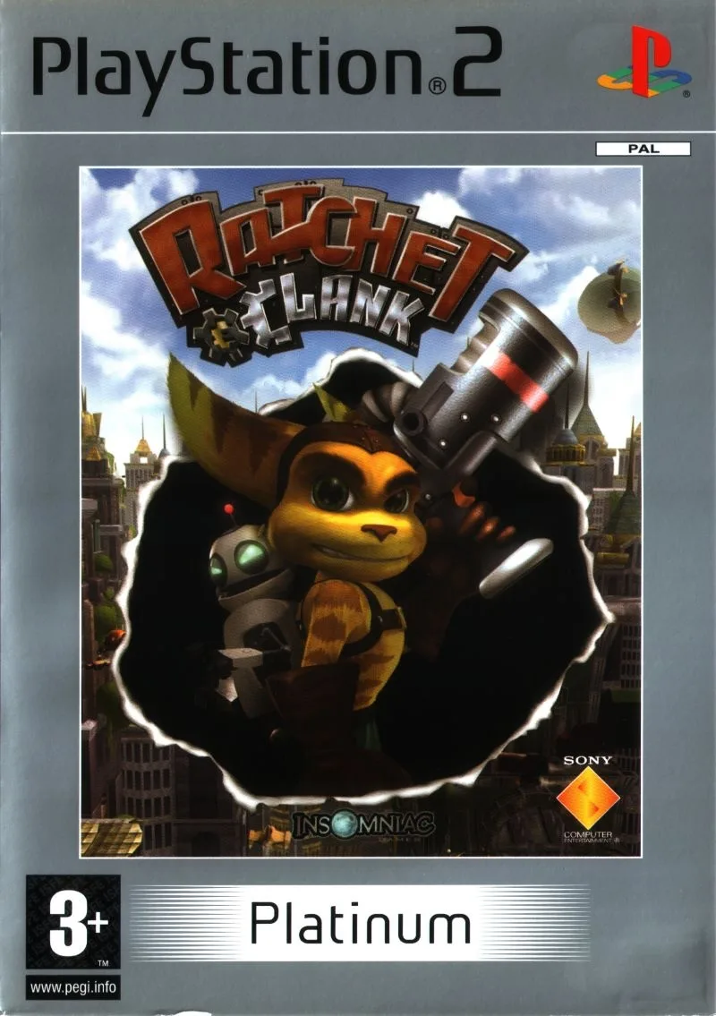 Ratchet & Clank (Platinum) (PS2)