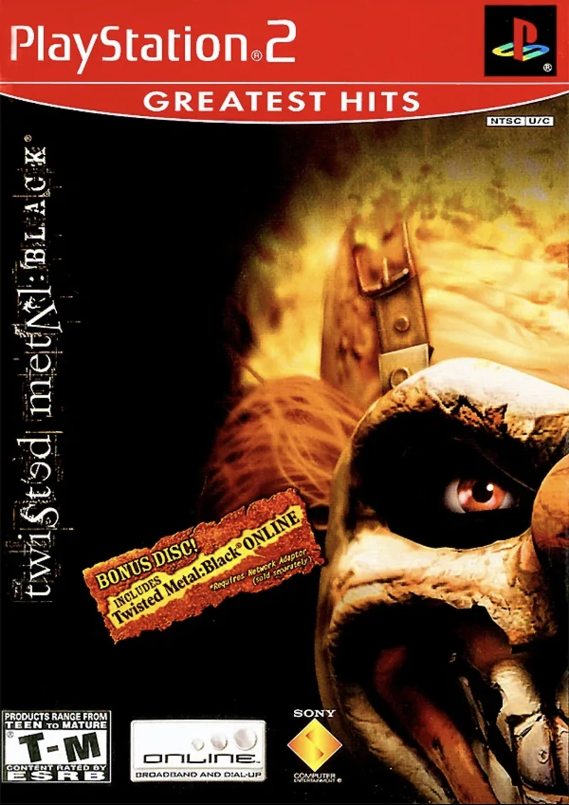 Twisted Metal: Black & Twisted Metal: Black Online (PS2)