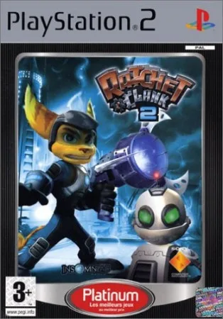 Ratchet & Clank 2 (Platinum) (PS2)