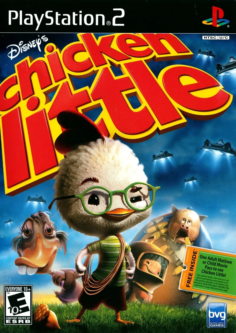 Disney's Chicken Little [Movie Ticket] (PS2)