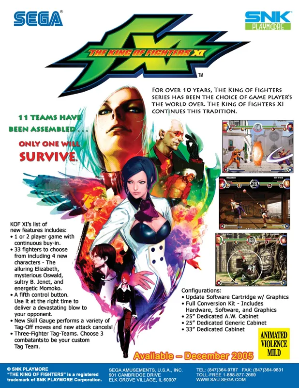 King of Fighters XI (PS2)