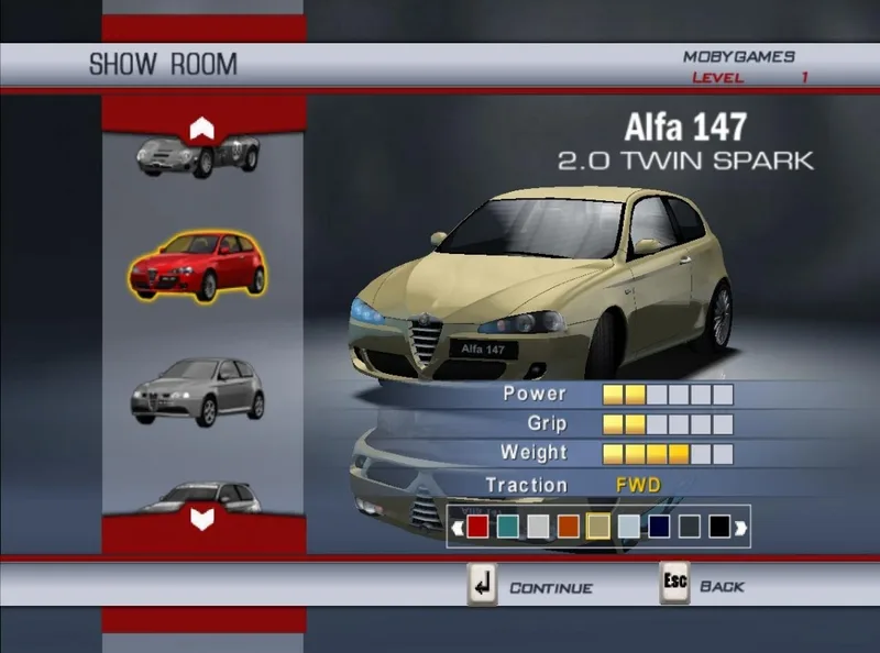 Alfa Romeo Racing Italiano (2005) (PS2)