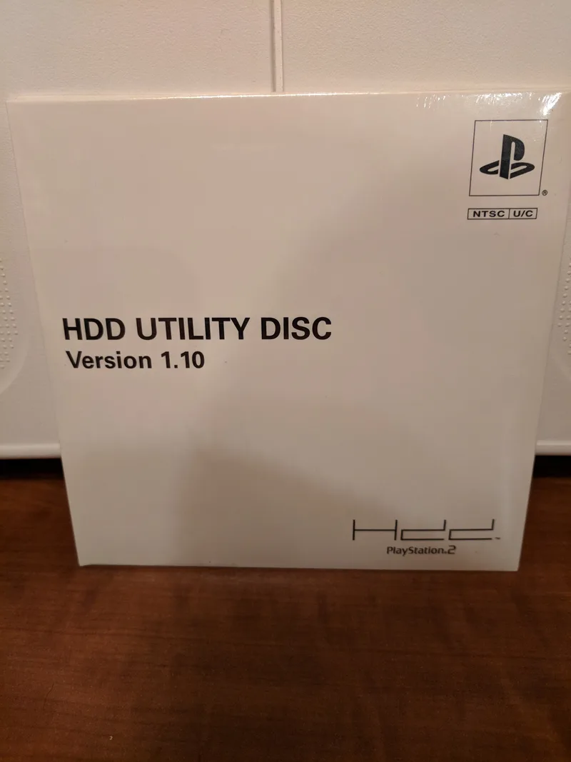 HDD Utility Disc Version 1.10 (PS2)