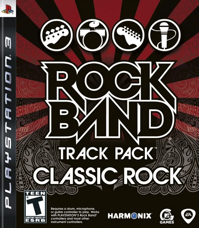 Rock Band Track Pack: Classic Rock (PS3)