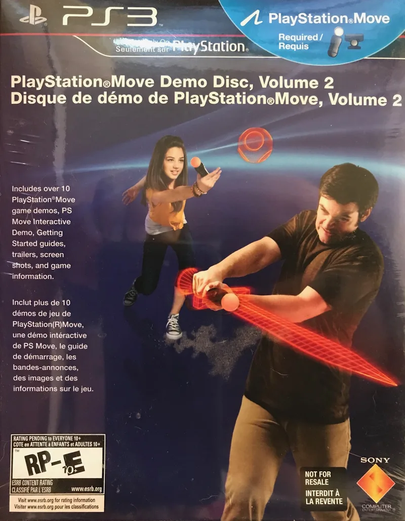 Playstation Move Demo Disc, Volume 2 (PS3)