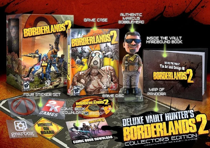 Borderlands 2 [Deluxe Vault Hunter's Collector's Edition] (PS3)