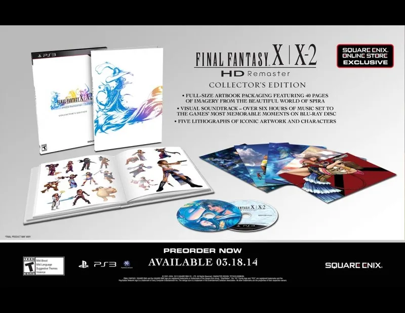 FINAL FANTASY® X|X-2 HD REMASTER [Collector's Edition] (PS3)