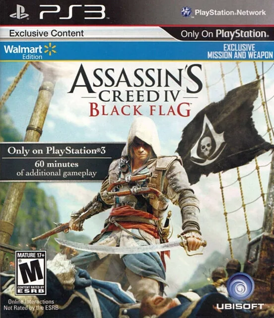Assassin's Creed IV: Black Flag [Wal-Mart Edition]  (PS3)