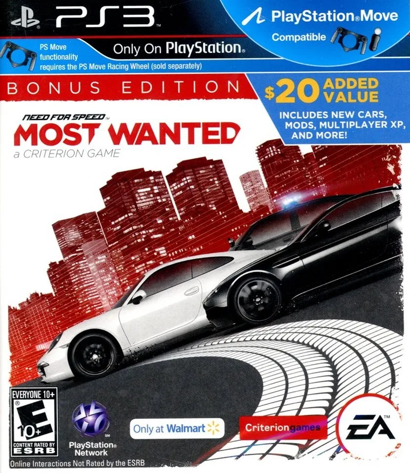 Need for Speed: Most Wanted [Bonus Edition] (PS3)