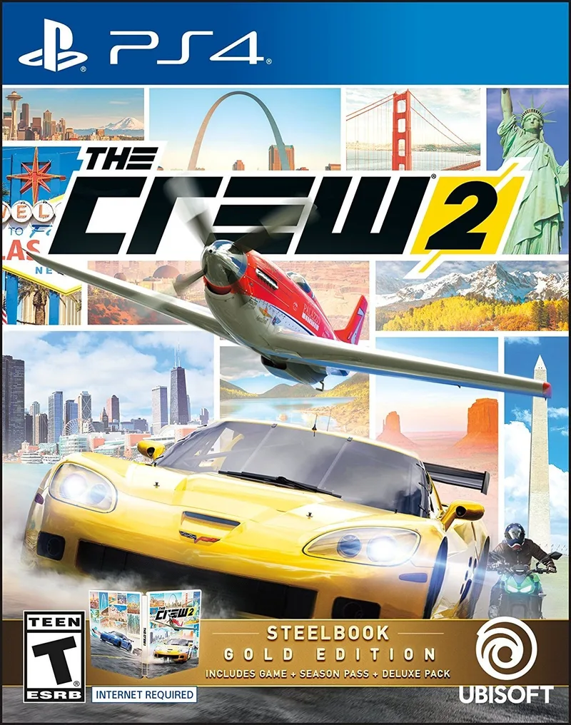 The Crew 2 [Steelbook Gold Edition] (PS4)