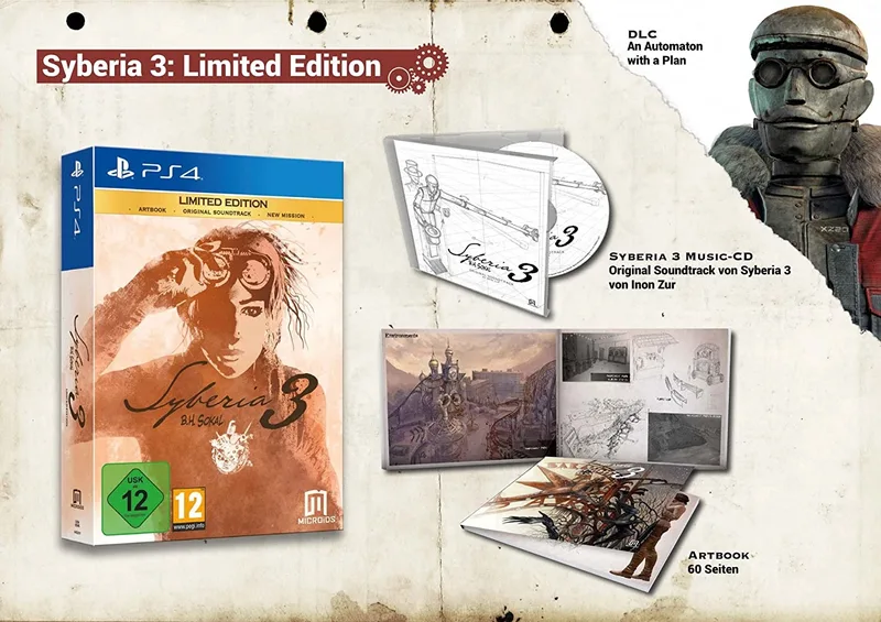Syberia 3 Limited Edition (PS4)
