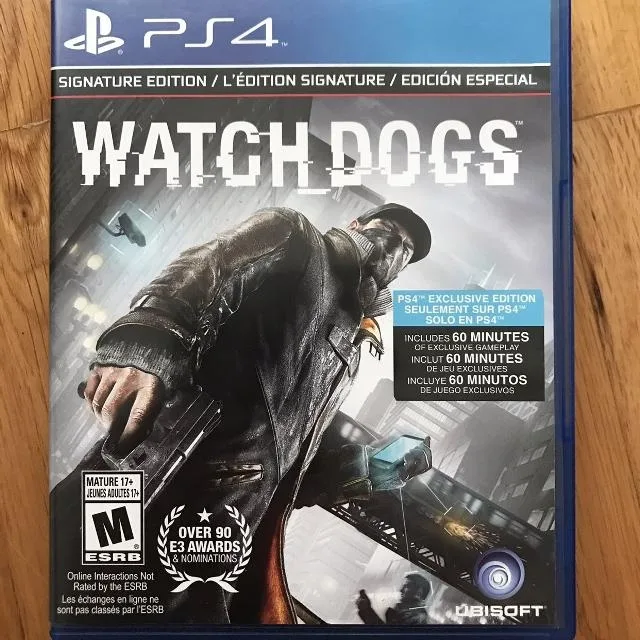 Watch Dogs [Signature Edition] (PS4)