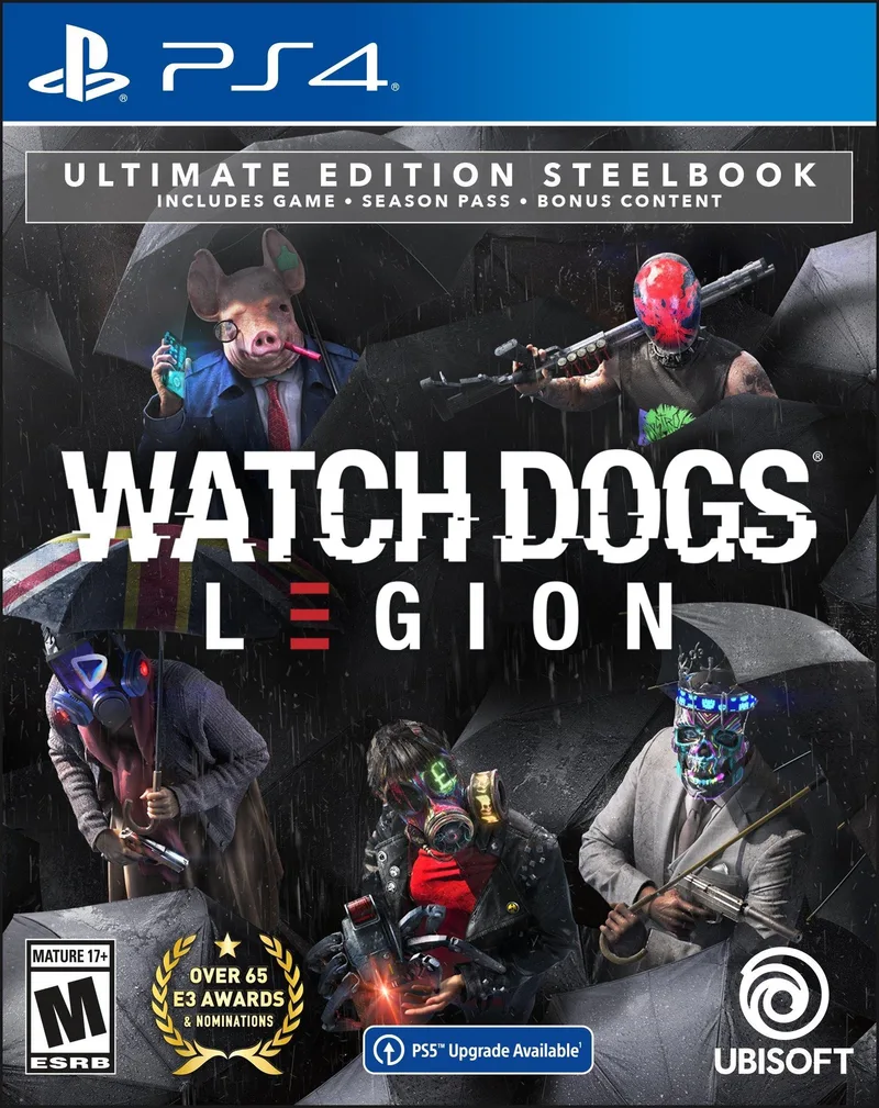 Watch Dogs Legion: Ultimate Edition Steelbook (PS4)