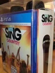 Let's Sing Country [2 Mic Bundle] (PS4)