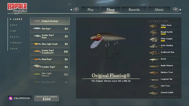 Rapala Fishing Pro Series (PS4)