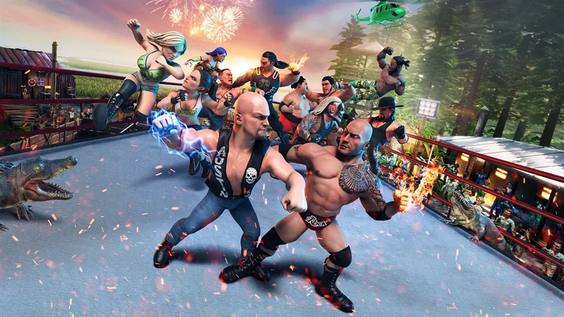 WWE 2K Battlegrounds (PS4)