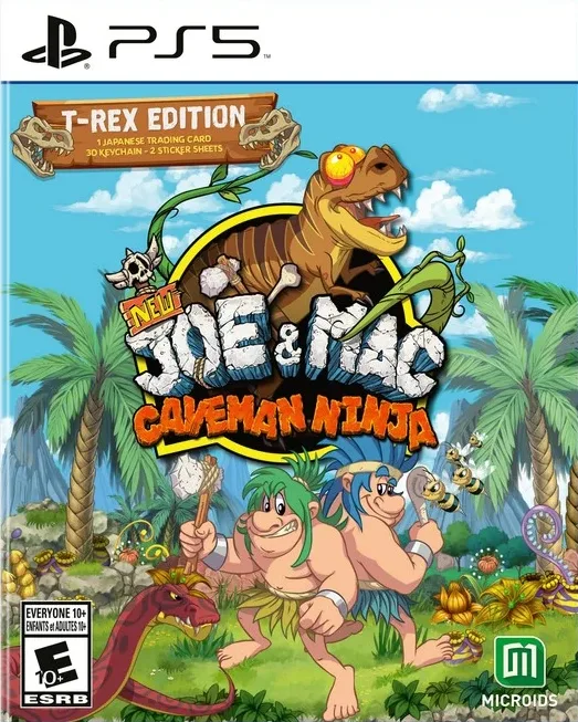 New Joe & Mac: Caveman Ninja [T-Rex Edition] (PS5)