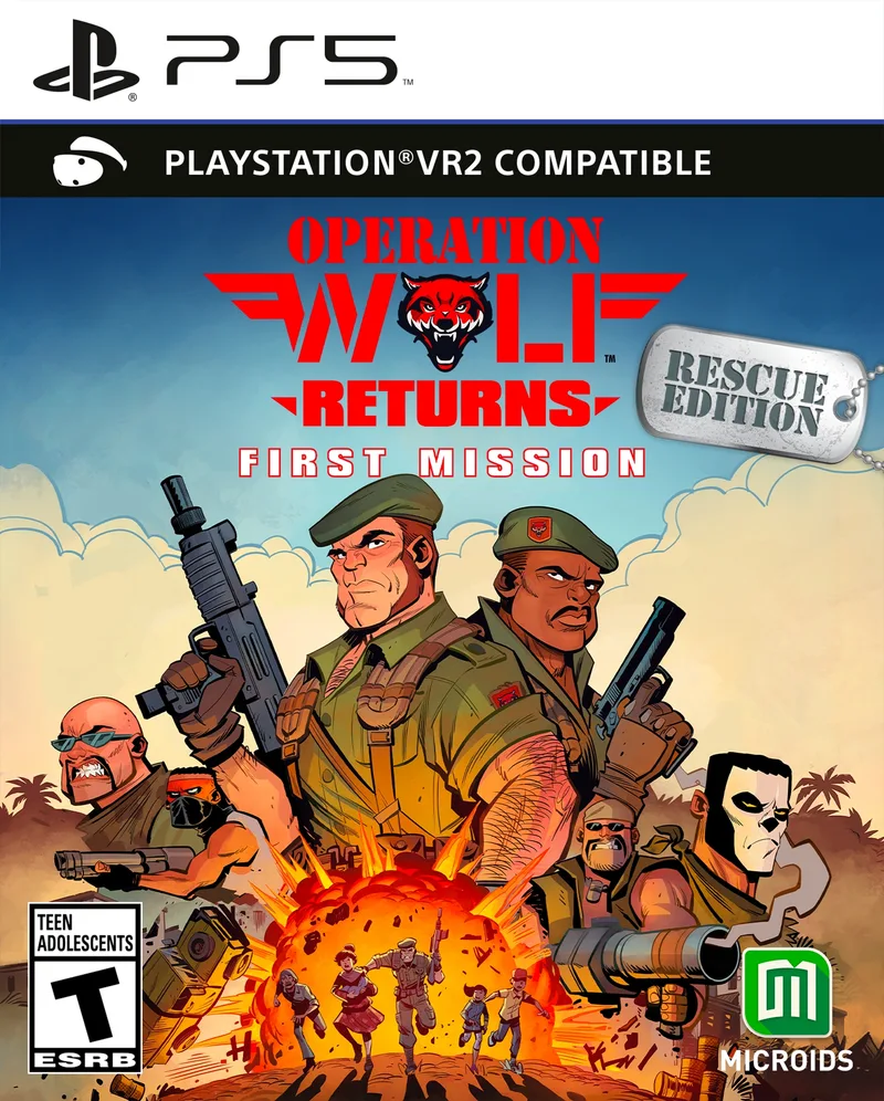 Operation Wolf Returns: First Mission [Rescue Edition] (PS5)