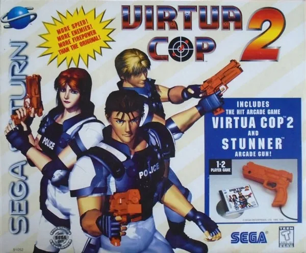 Virtua Cop 2 [Gun Bundle] (SAT)