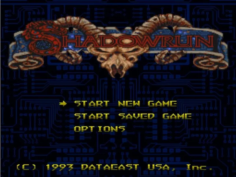 Shadowrun (1993) (SNES)