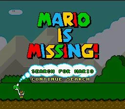 Mario is Missing!