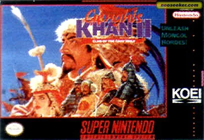 Genghis Khan II: Clan of the Gray Wolf (SNES)