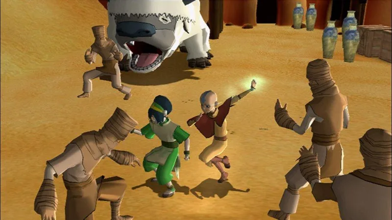 Avatar: The Last Airbender – The Burning Earth (WII)