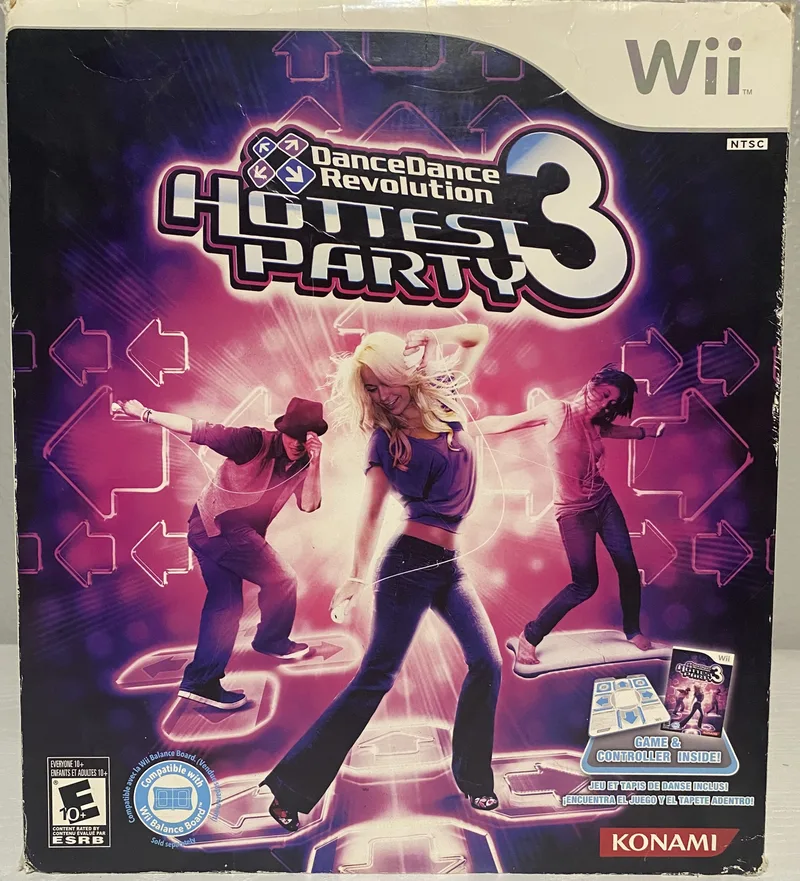 Dance Dance Revolution: Hottest Party 3 [Bundle] (WII)